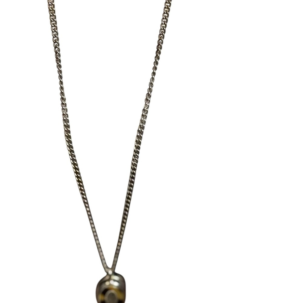 Ralph Lauren Tiger’s Eye Cabochon Necklace & Earrings - Picture 3 of 9